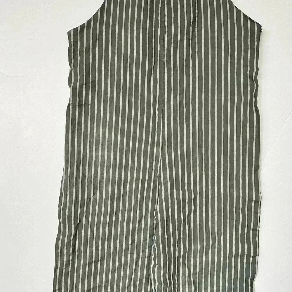 Tempo Paris 100% Italian Linen Romper Jumpsuit - Picture 7 of 8